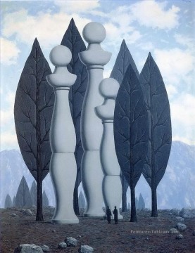René Magritte œuvres - l’art de la conversation 1950 1 René Magritte
